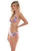 Luli Fama Water Blossoms Triangle Halter Top